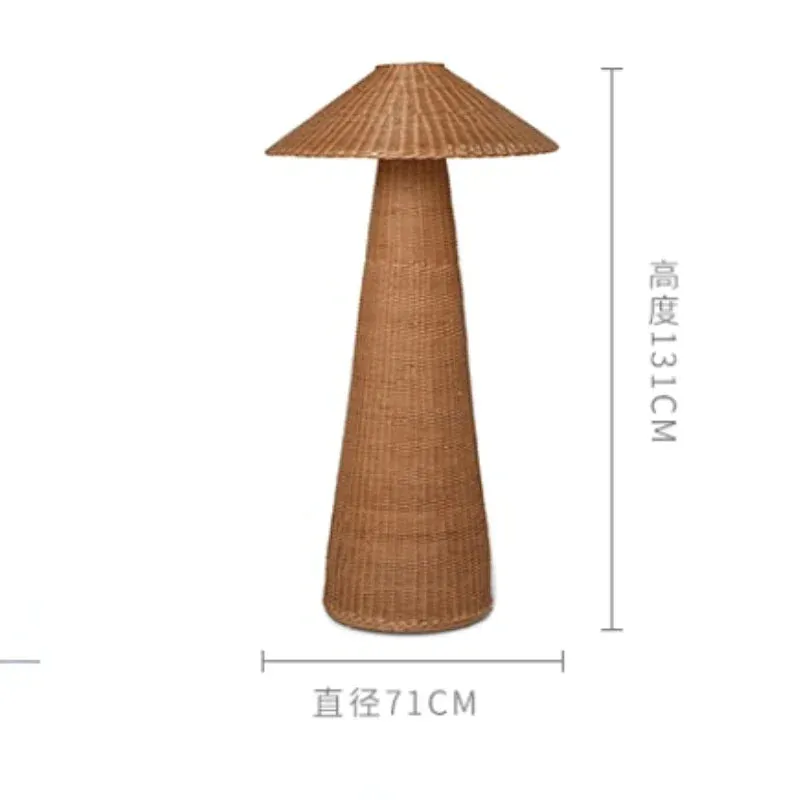 Kumi Japanese Retro Rattan Pendant Light - Artistic Design for Bedrooms, Tea Houses, and Kitchens