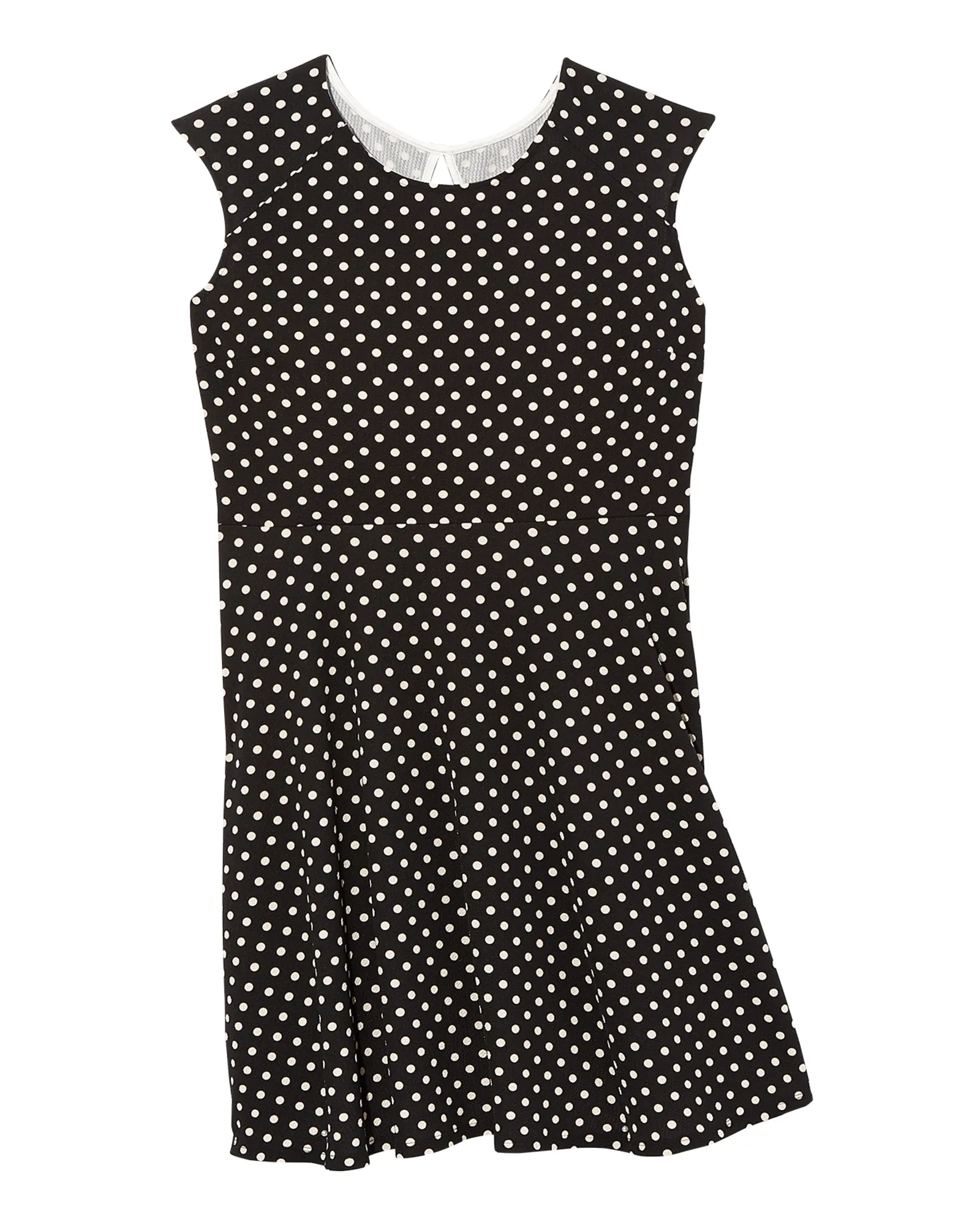 Lenoir Knit Printed Dress | Black / White