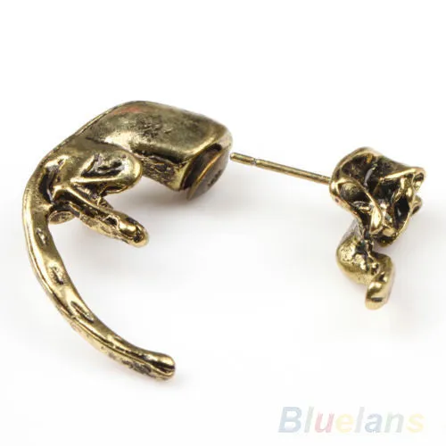 Leopard Cat Girls And Boys Stud Earrings