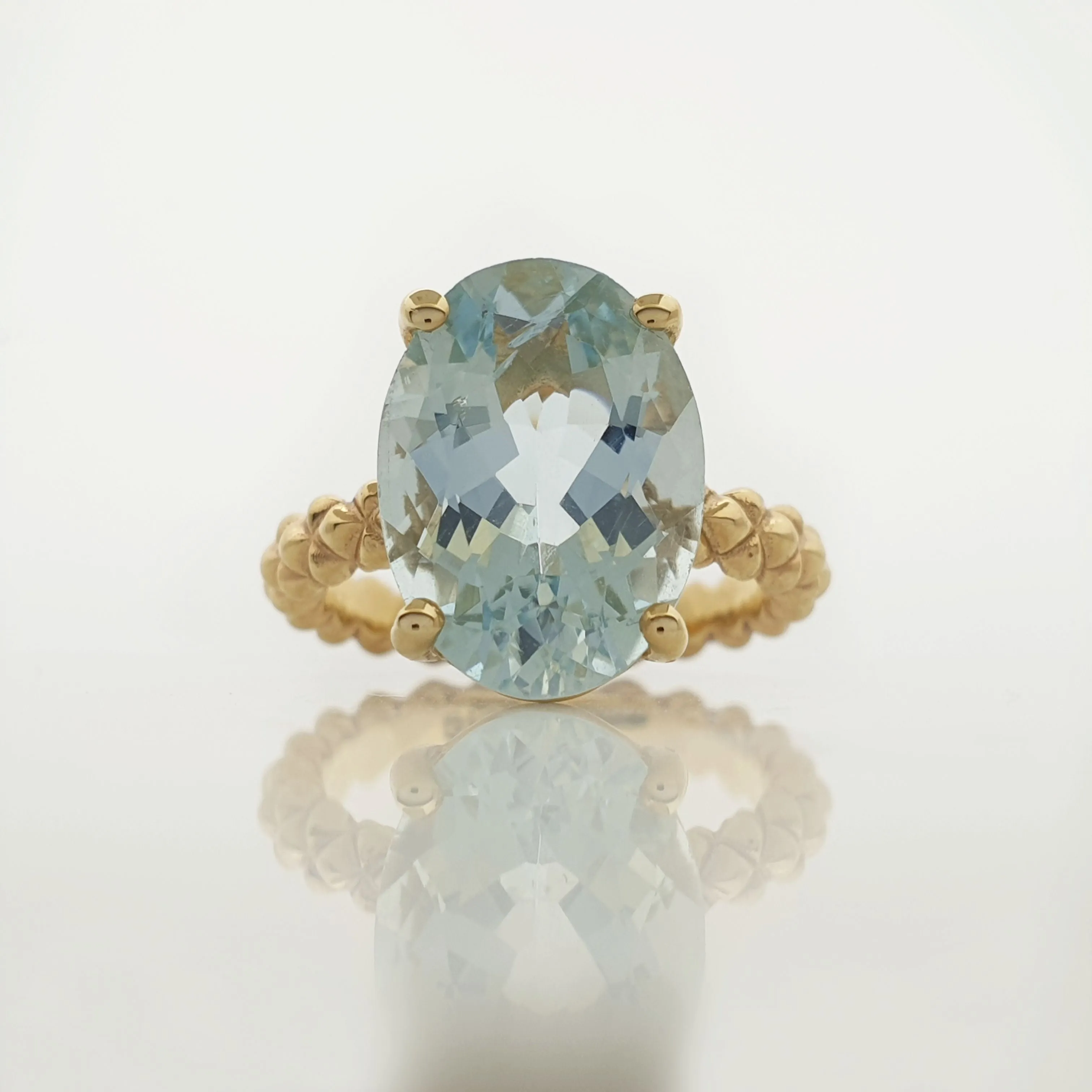 Light Blue Topaz Ring