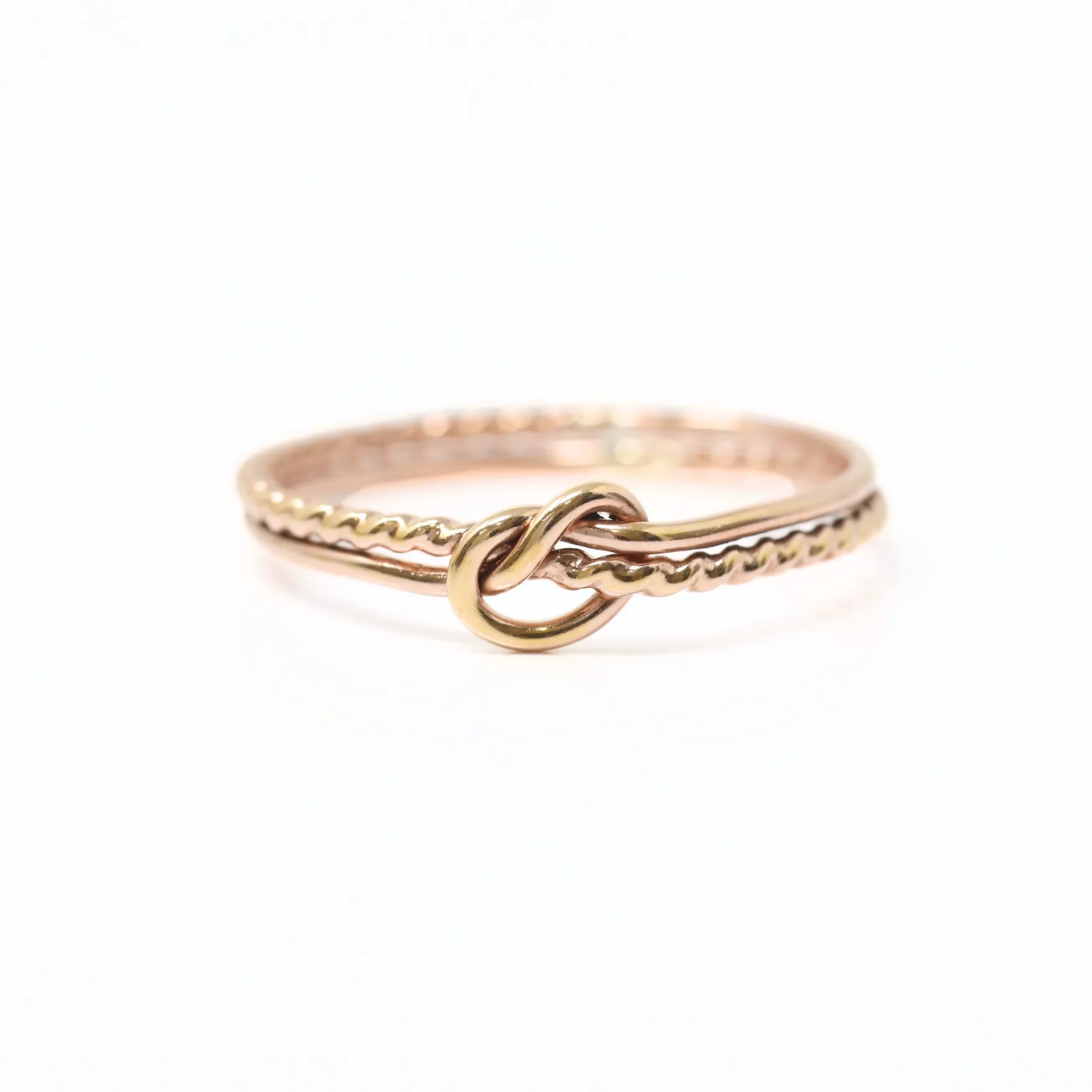 Love Knot Rope Ring