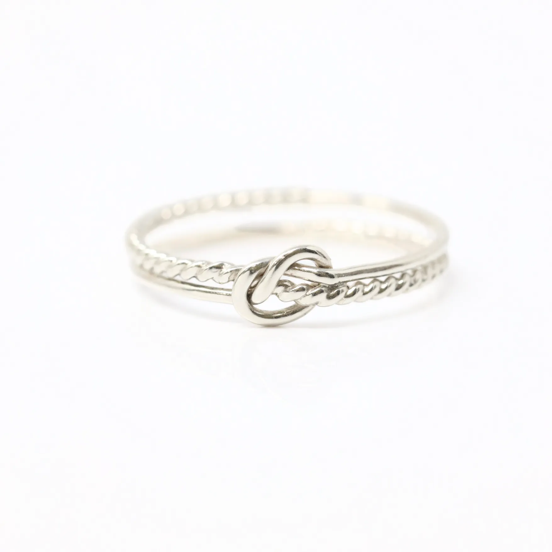 Love Knot Rope Ring