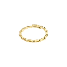 Lulu Recycled Chain Stack Ring