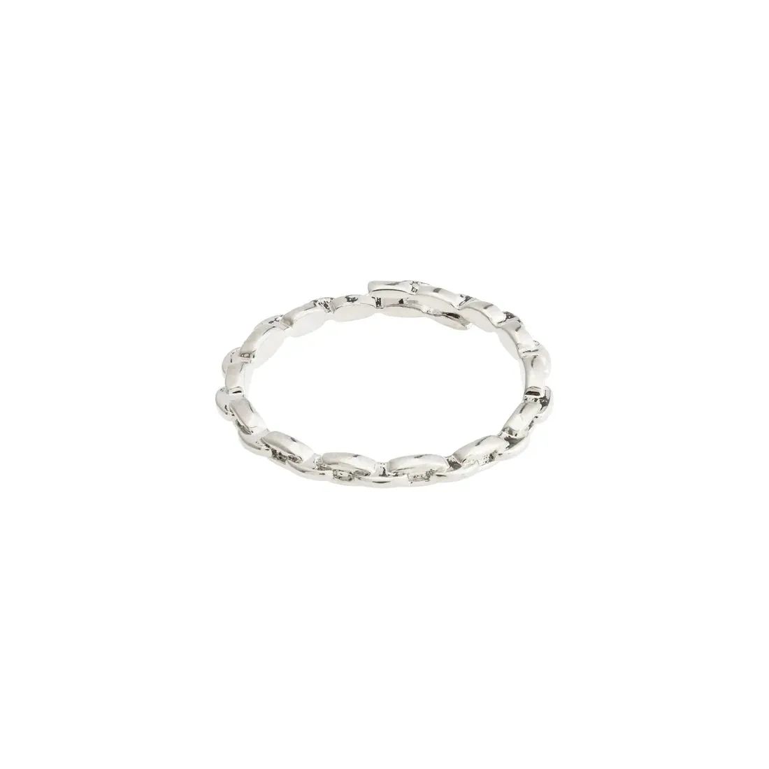 Lulu Recycled Chain Stack Ring