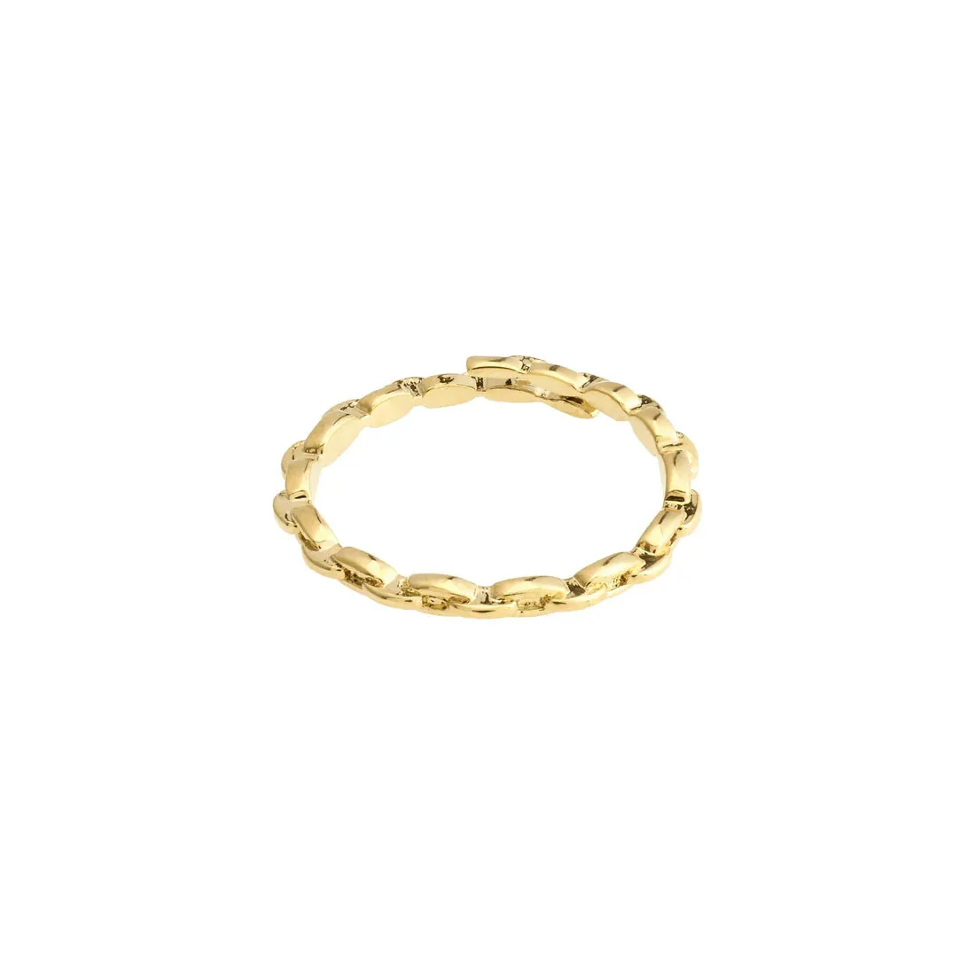 Lulu Recycled Chain Stack Ring