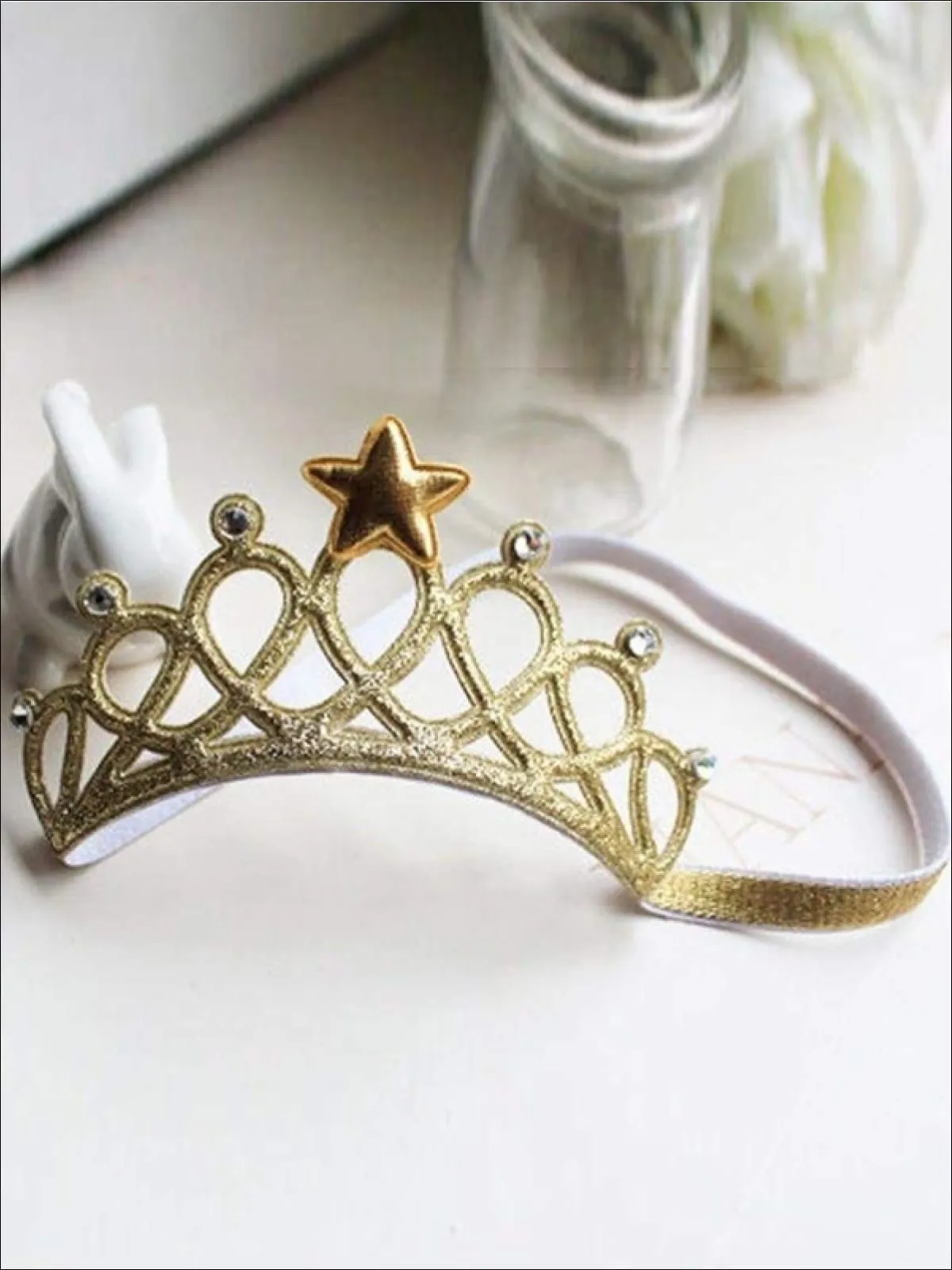 Make A Wish Star Crown Headband