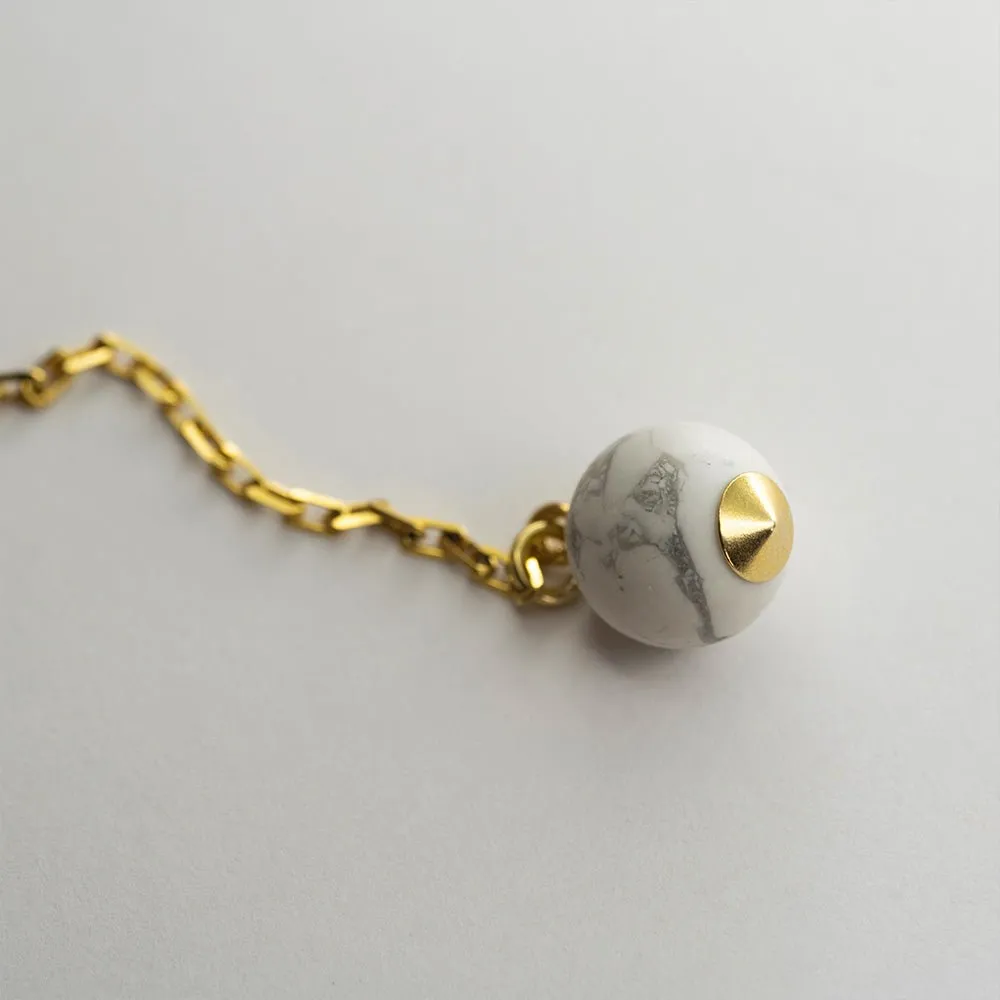 Marble Sphere necklace