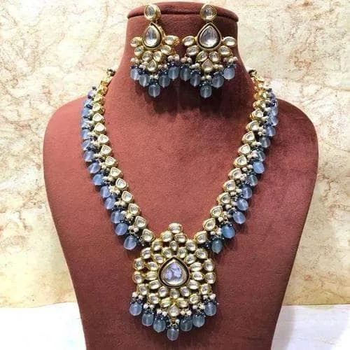 Meena Kundan Pendant Necklace