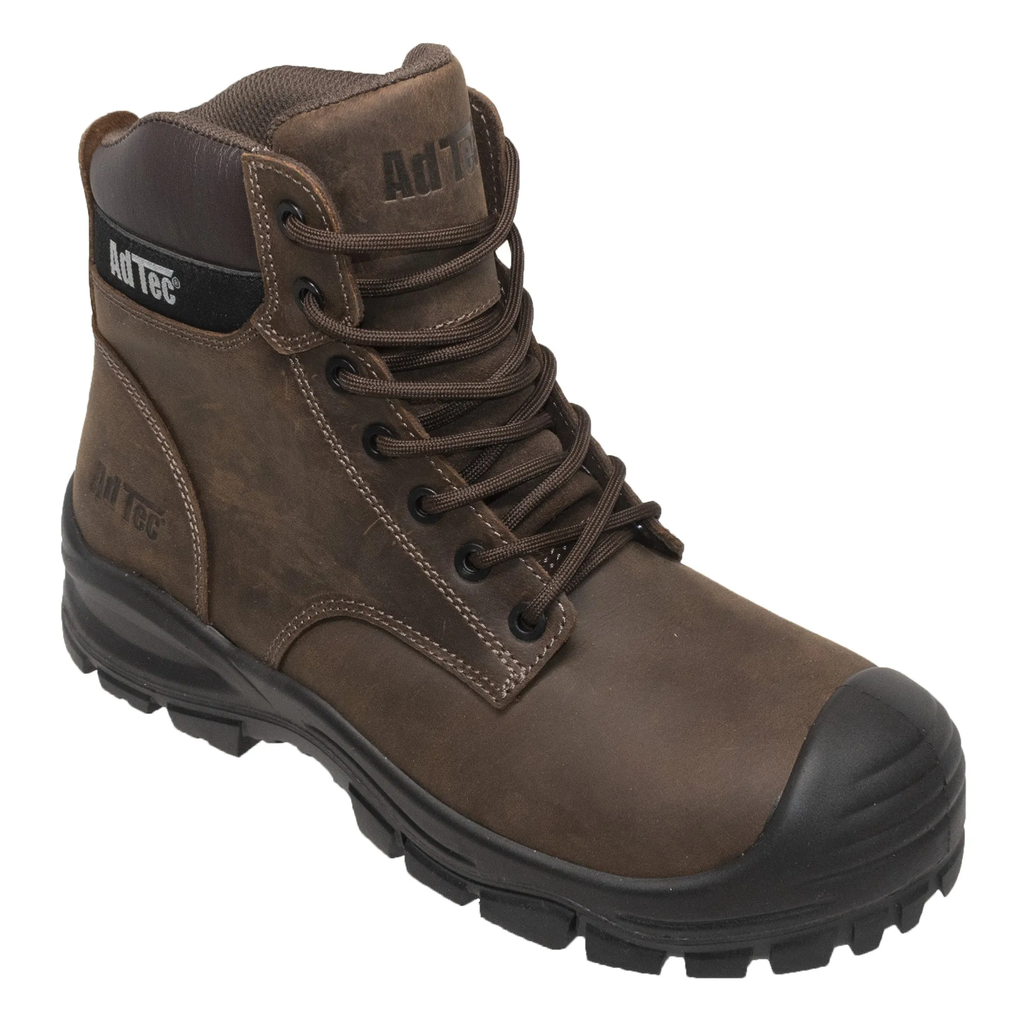 Men 6" Brown Waterproof Composite Toe Work Boot - 9900-BR