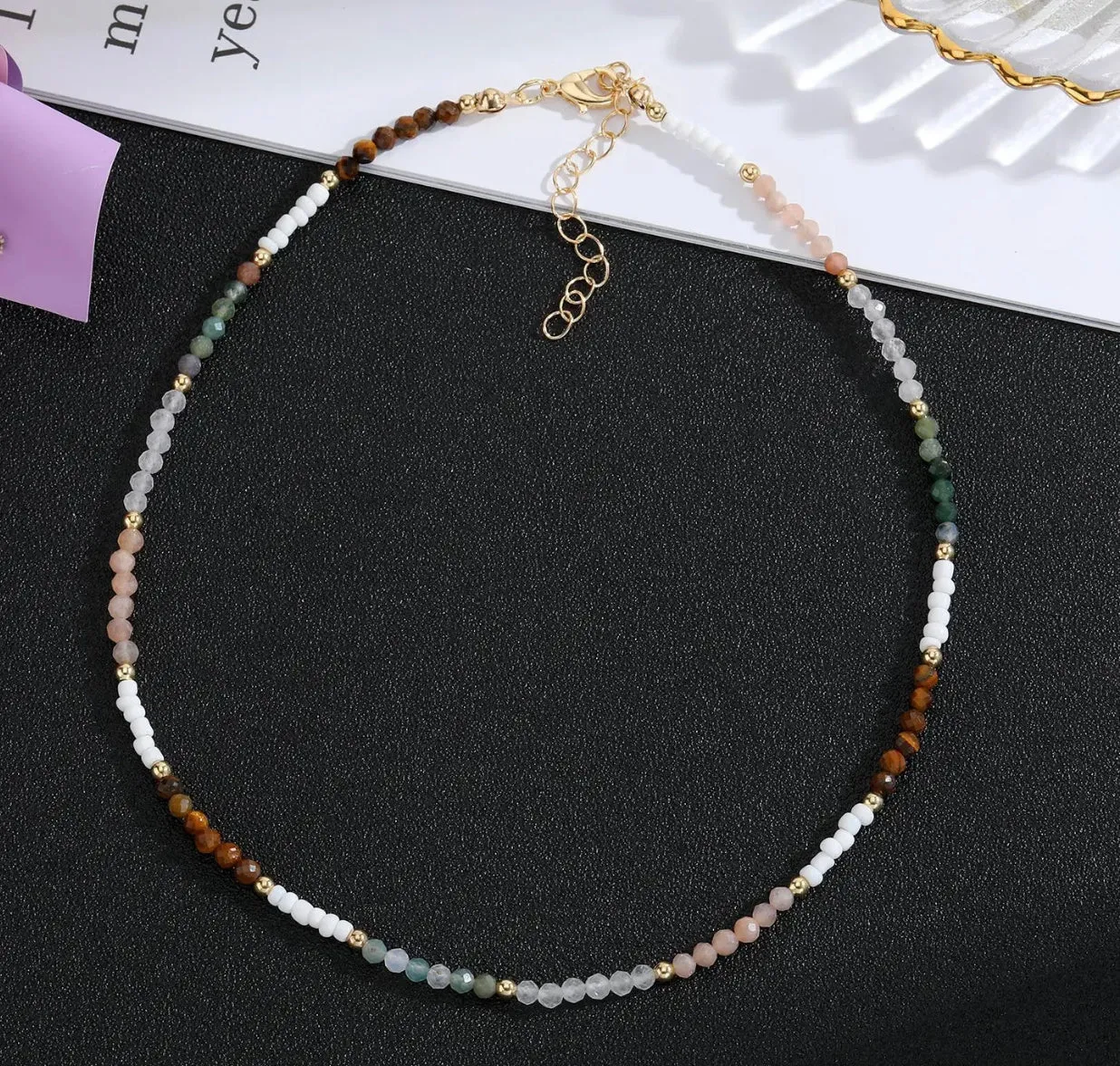 MERIDIAN - Natural Stone Necklace