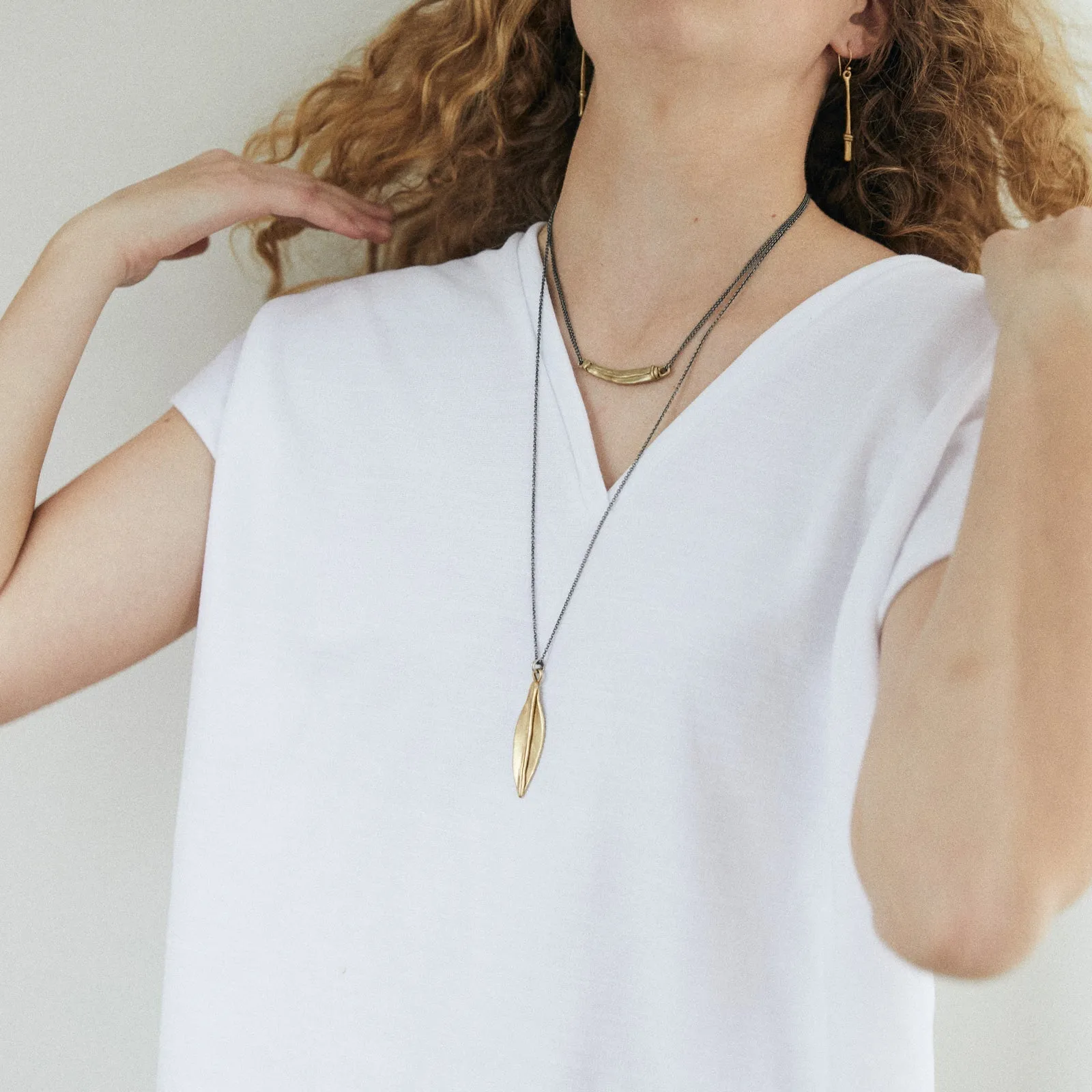 Meridian Necklace | Silver