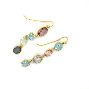 Mismatched Drop Earrings 001