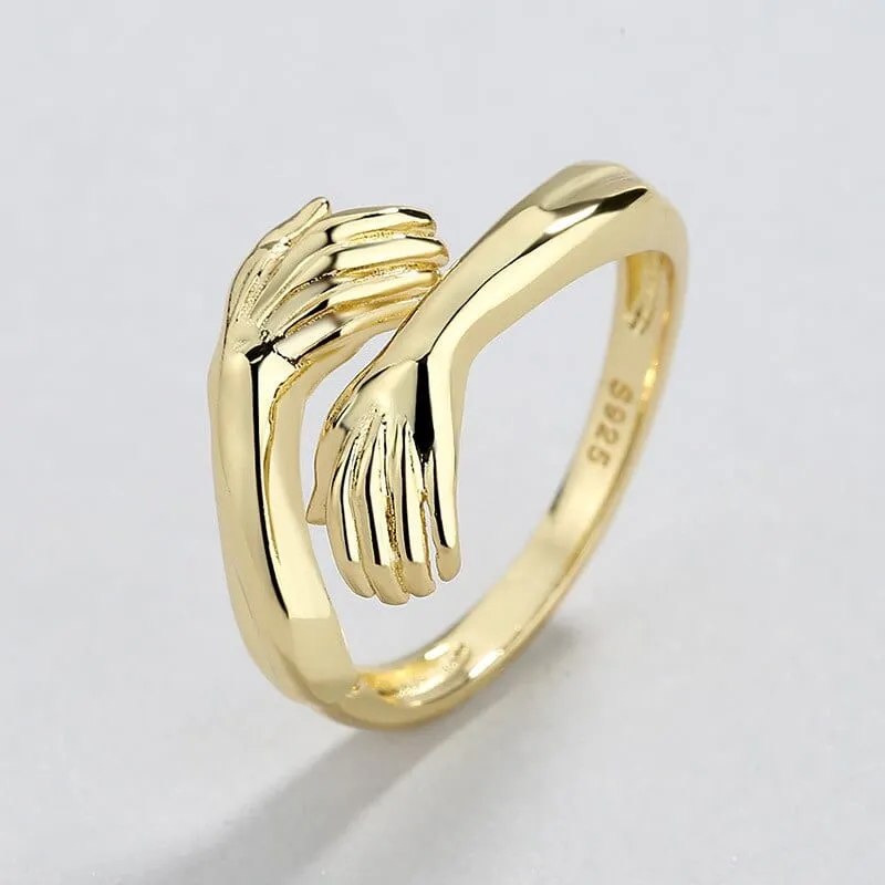 Muscle Hug Ring | 925 Sterling Silver