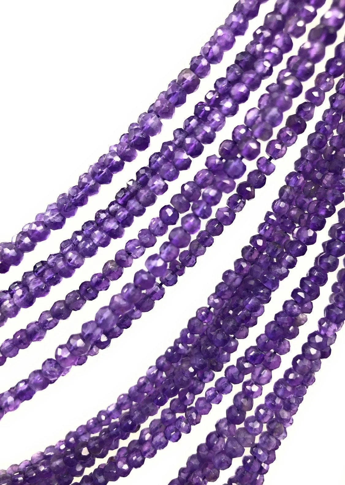 Natural Amethyst Beads, Jewelry Making Supplies, Wholesale Beads,