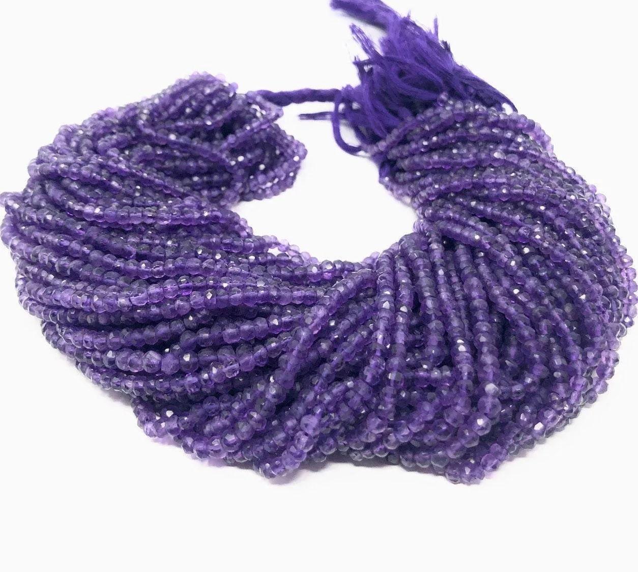 Natural Amethyst Beads, Jewelry Making Supplies, Wholesale Beads,