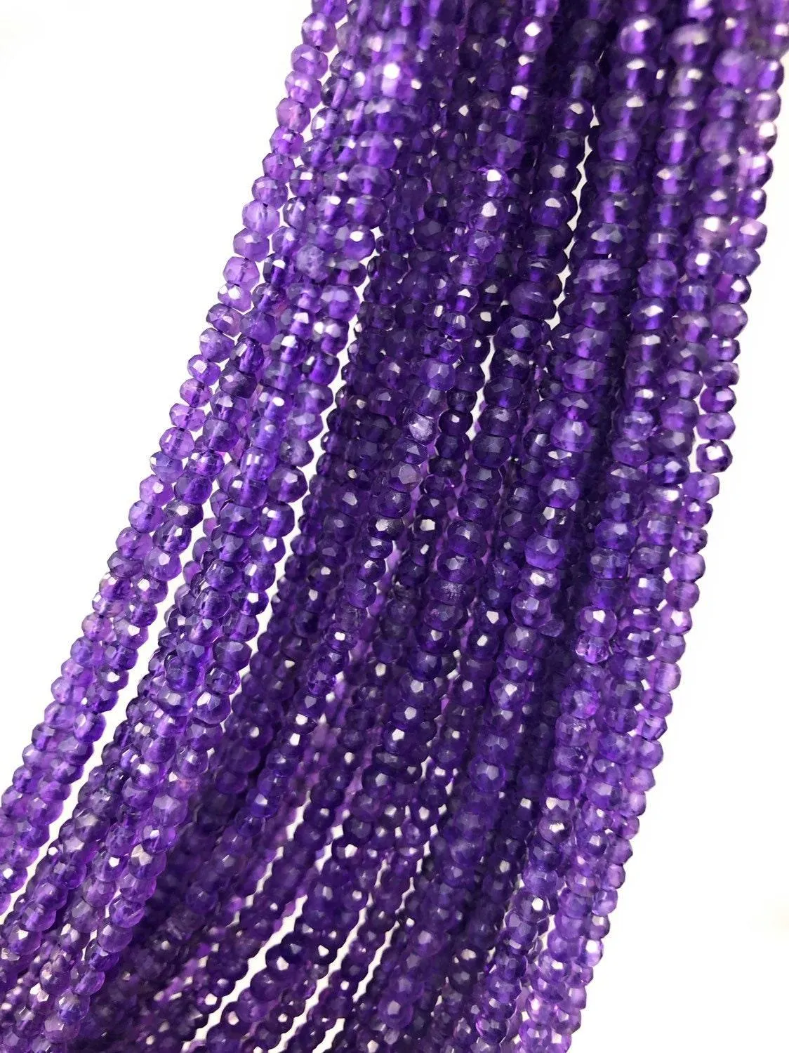 Natural Amethyst Beads, Jewelry Making Supplies, Wholesale Beads,