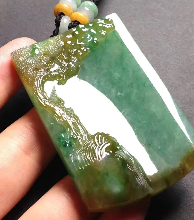 Natural Jade Pendant Jadeite Pendant PT243