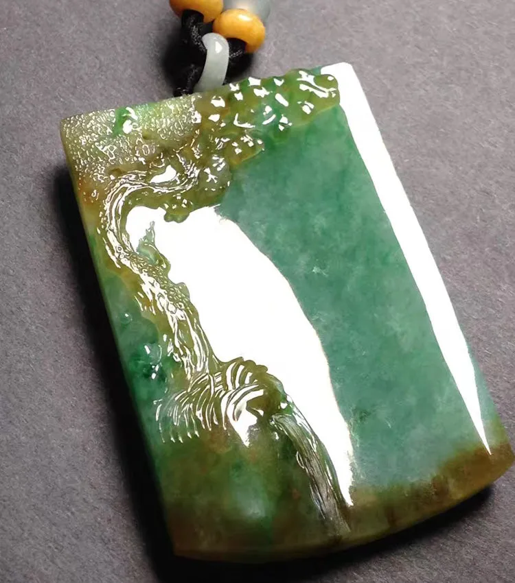 Natural Jade Pendant Jadeite Pendant PT243