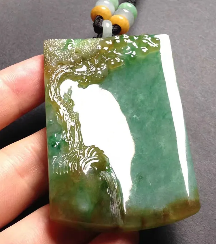 Natural Jade Pendant Jadeite Pendant PT243