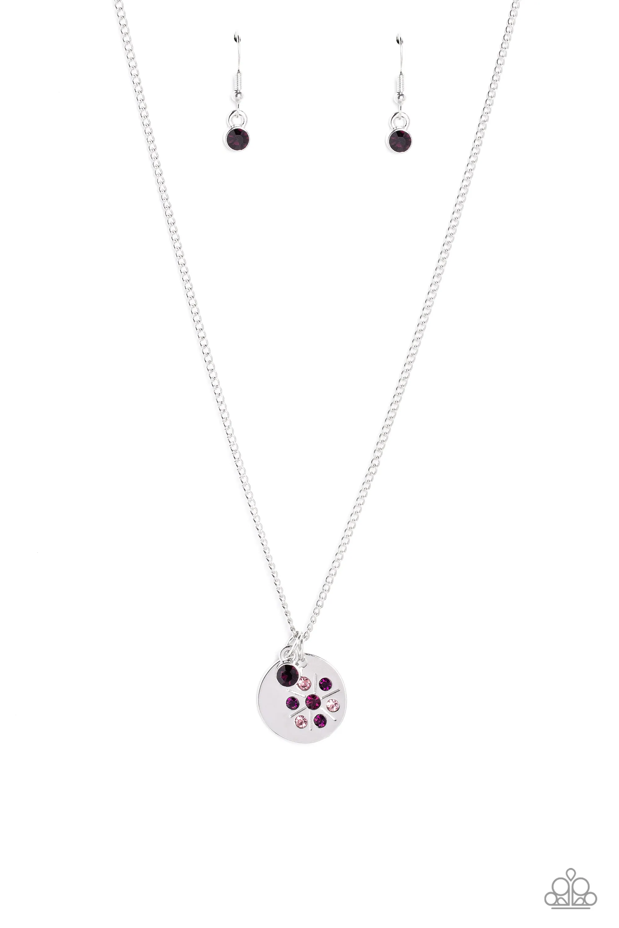 Necklaces Dandelion Delights - Purple N425