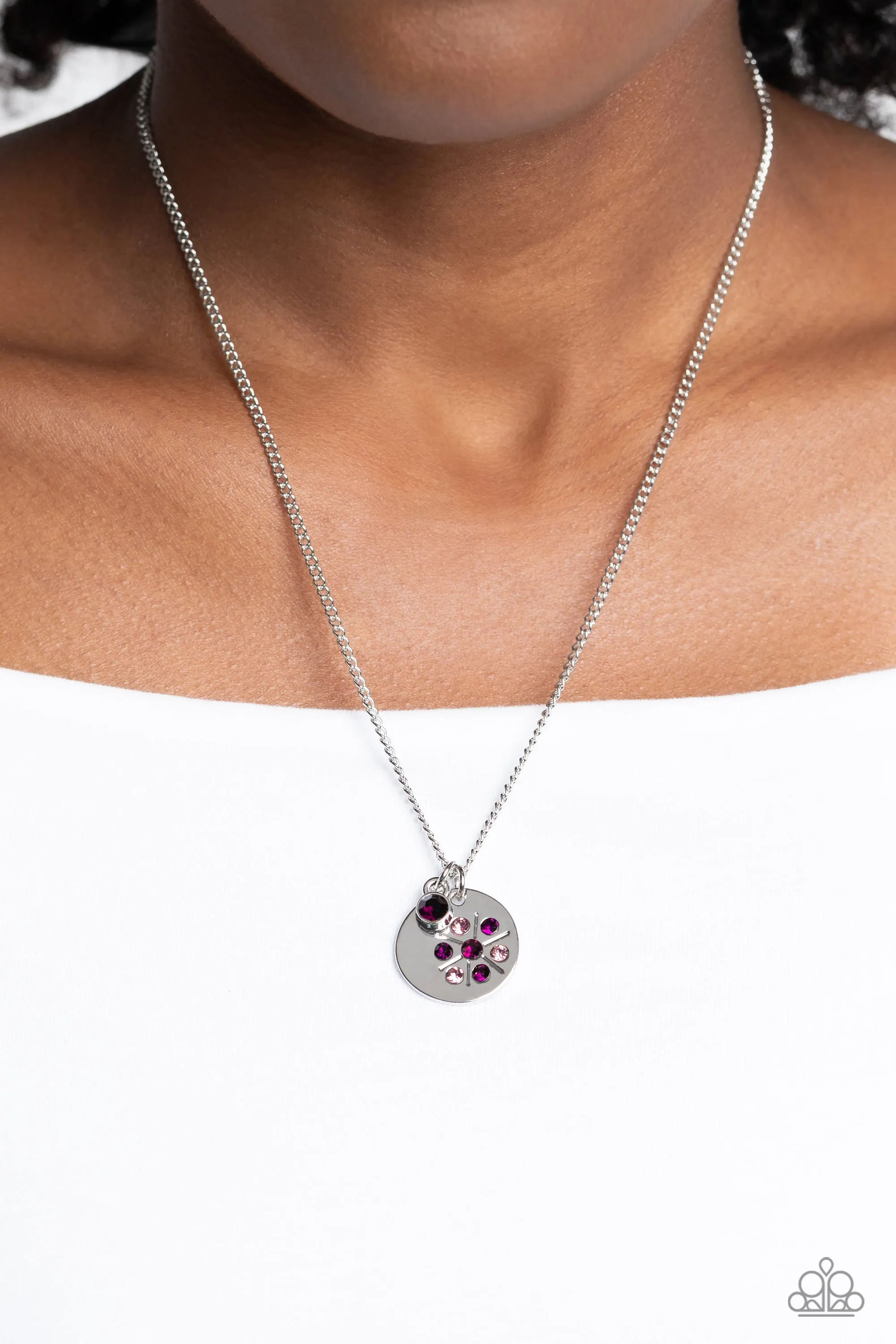 Necklaces Dandelion Delights - Purple N425