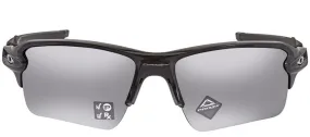 Oakley Mens Flak 2.0 XL Polished Black Frame - Prizm Black Lens - Polarized Sunglasses