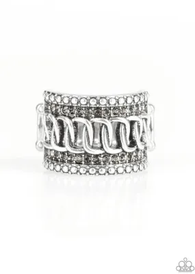 Out For The Count Silver Ring - Paparazzi Accessories