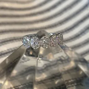 Oval Halo Diamond Ring