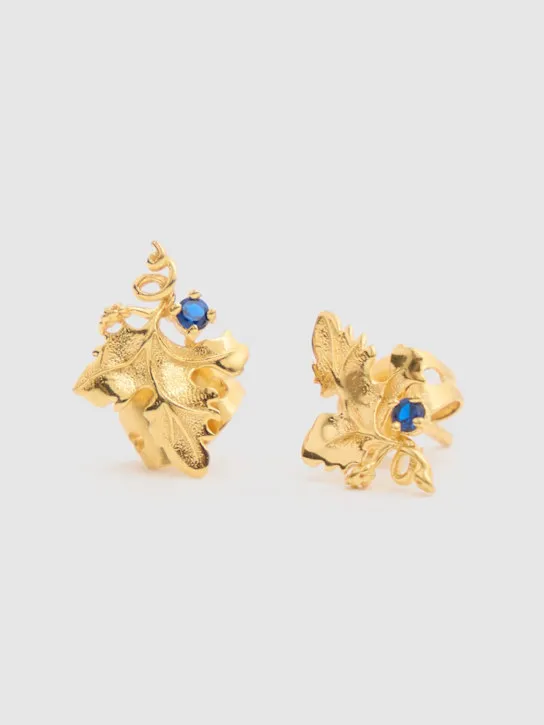 Peracas   Mini Siena crystal stud earrings 