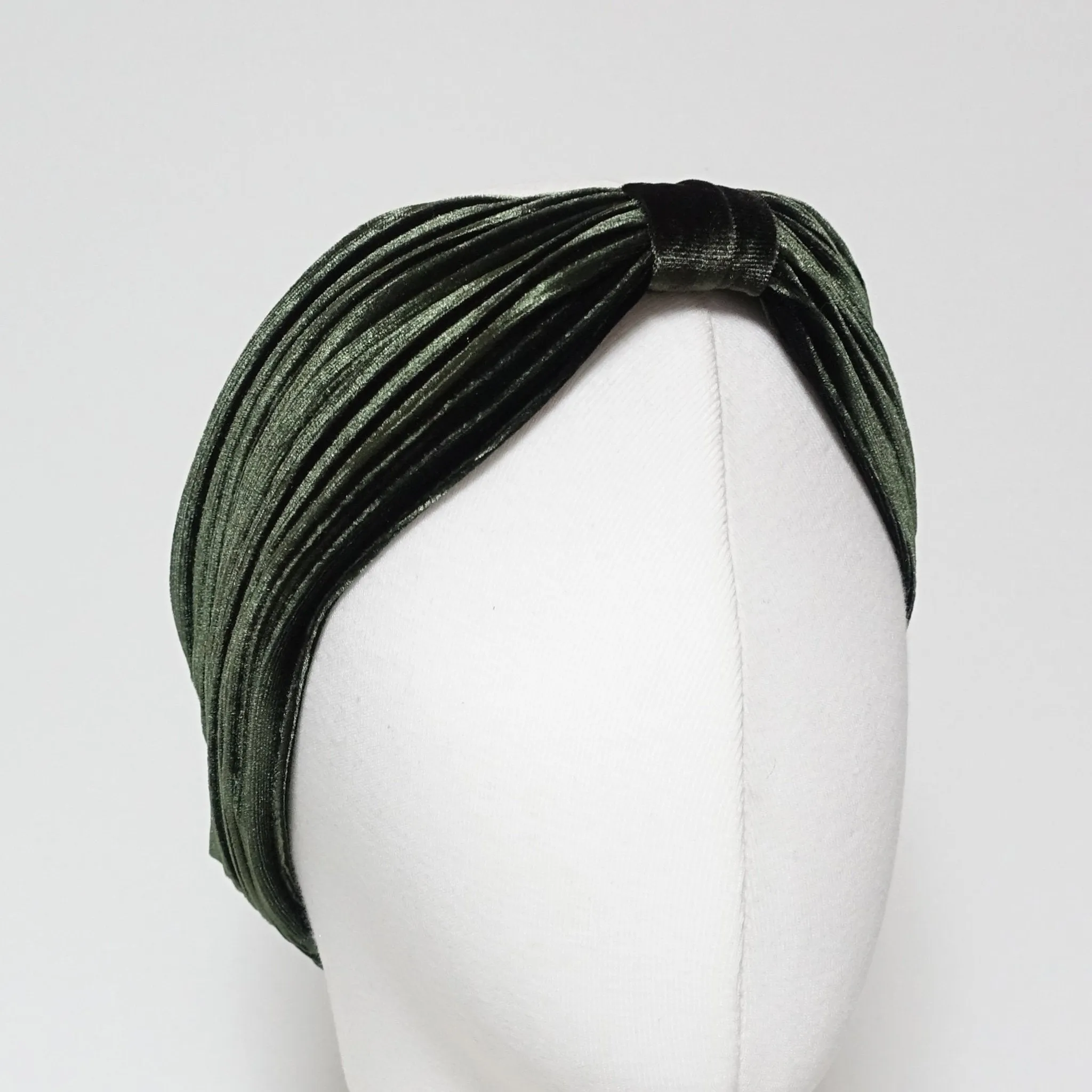 Pleated Velvet Hair Turban Fashion Headband Women Hair Accessories