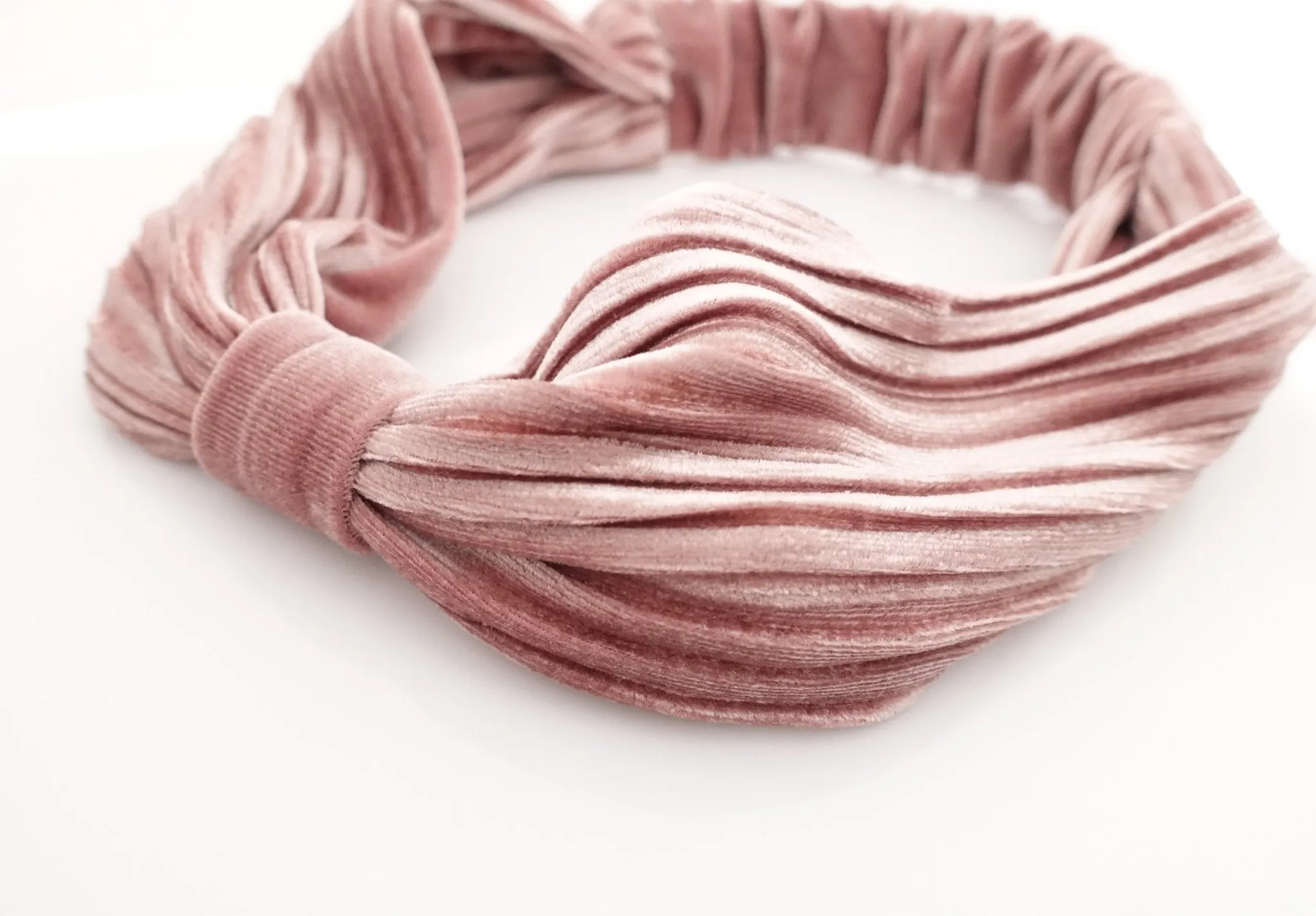 Pleated Velvet Hair Turban Fashion Headband Women Hair Accessories