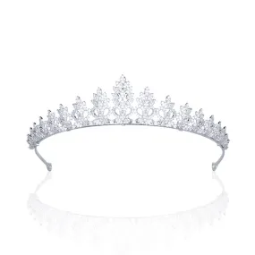 Pretty Princess Tiara for Wedding ,Crystal Tiaras for Bride TR16286