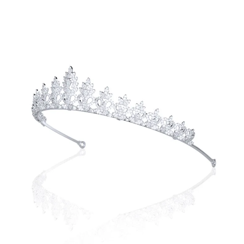 Pretty Princess Tiara for Wedding ,Crystal Tiaras for Bride TR16286