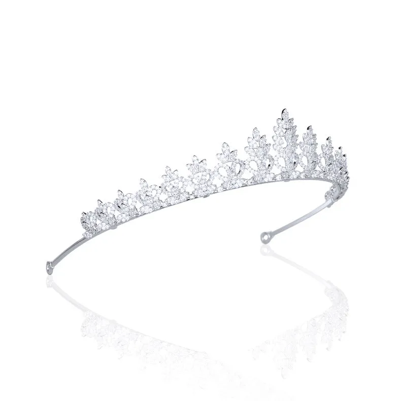 Pretty Princess Tiara for Wedding ,Crystal Tiaras for Bride TR16286