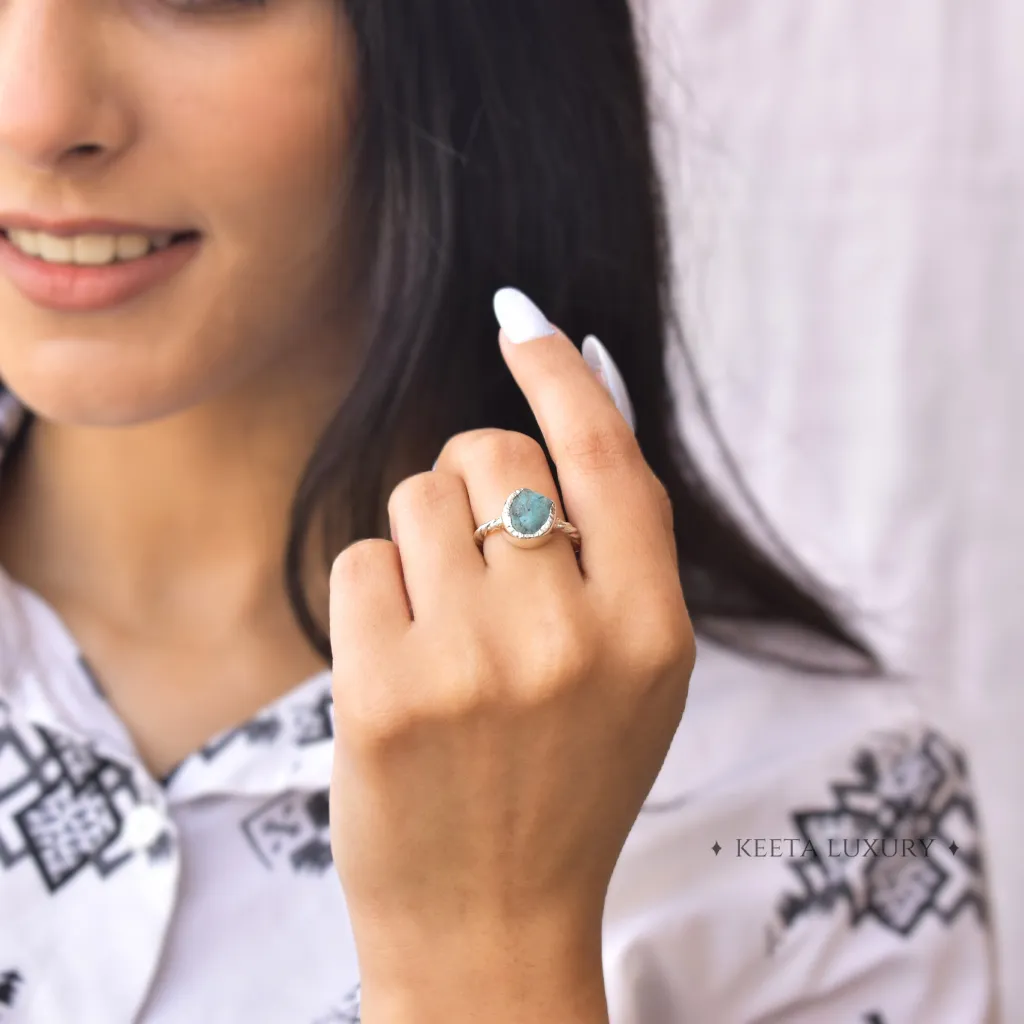 Raw Beauty - Turquoise Ring