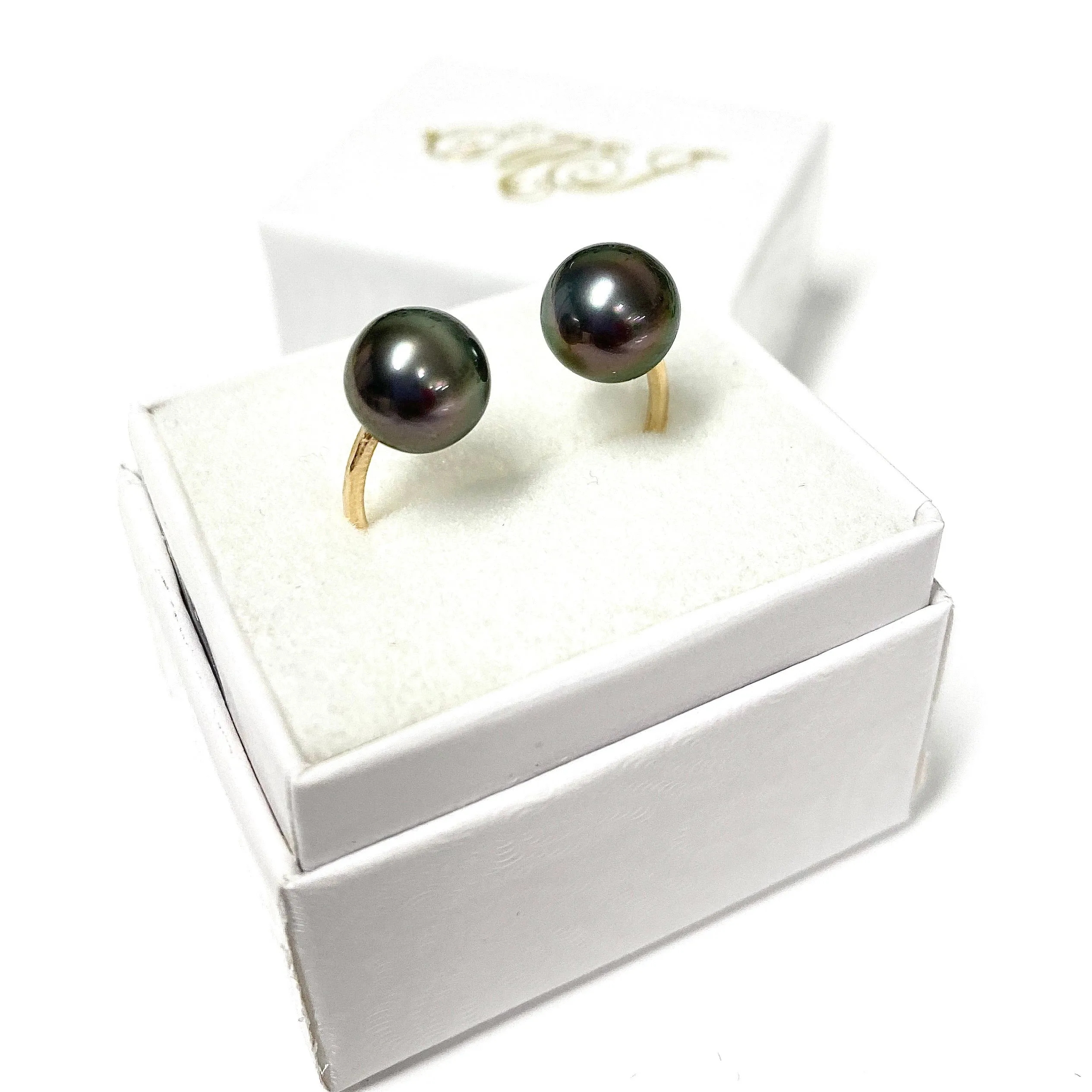 Ring ADORA - Tahitian pearls (R208)