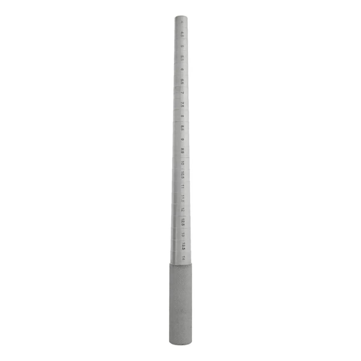 Ring Sizer Stick - Aluminum - Stepped