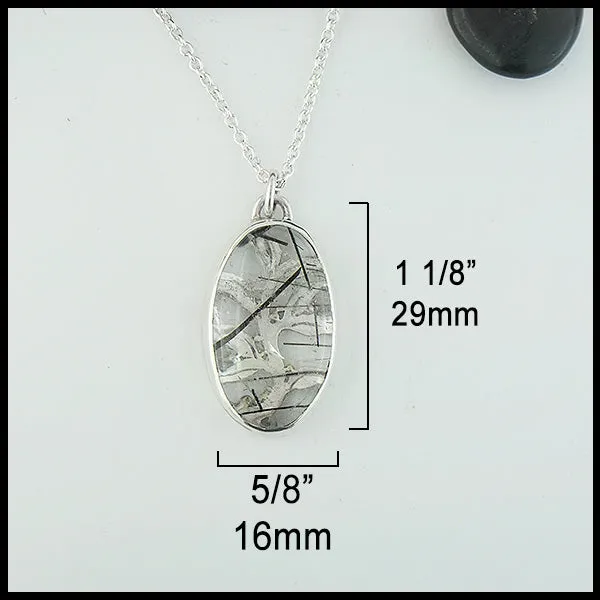 Rutilated Quartz Pendant