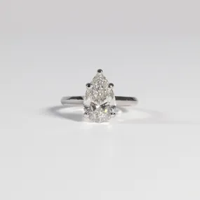 Signature Solitaire - Lab Grown Pear