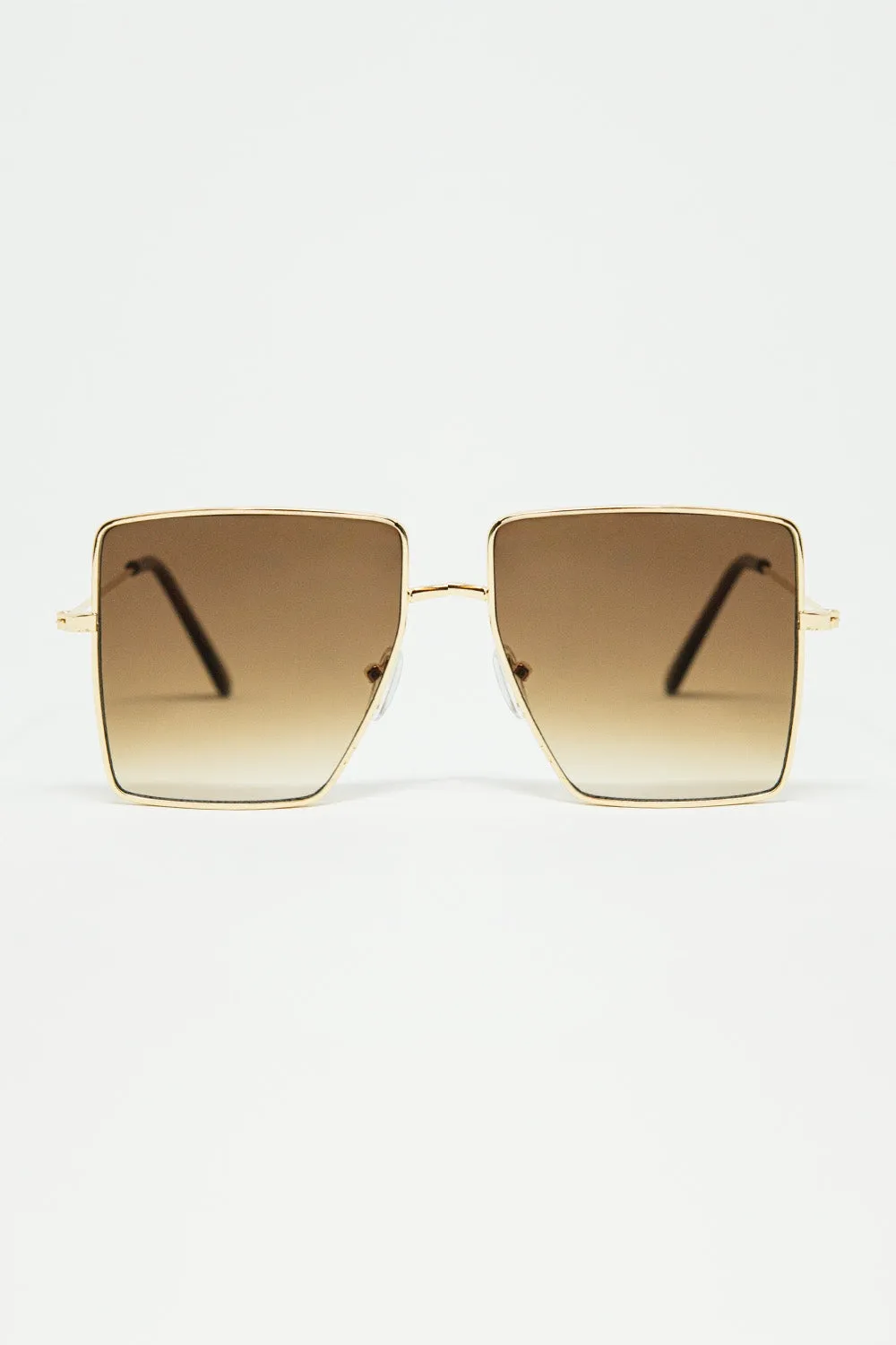 square and minimalist sunglasses