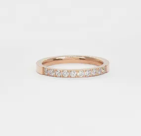 STELLA ROSE GOLD ETERNITY STACKABLE RING BAND