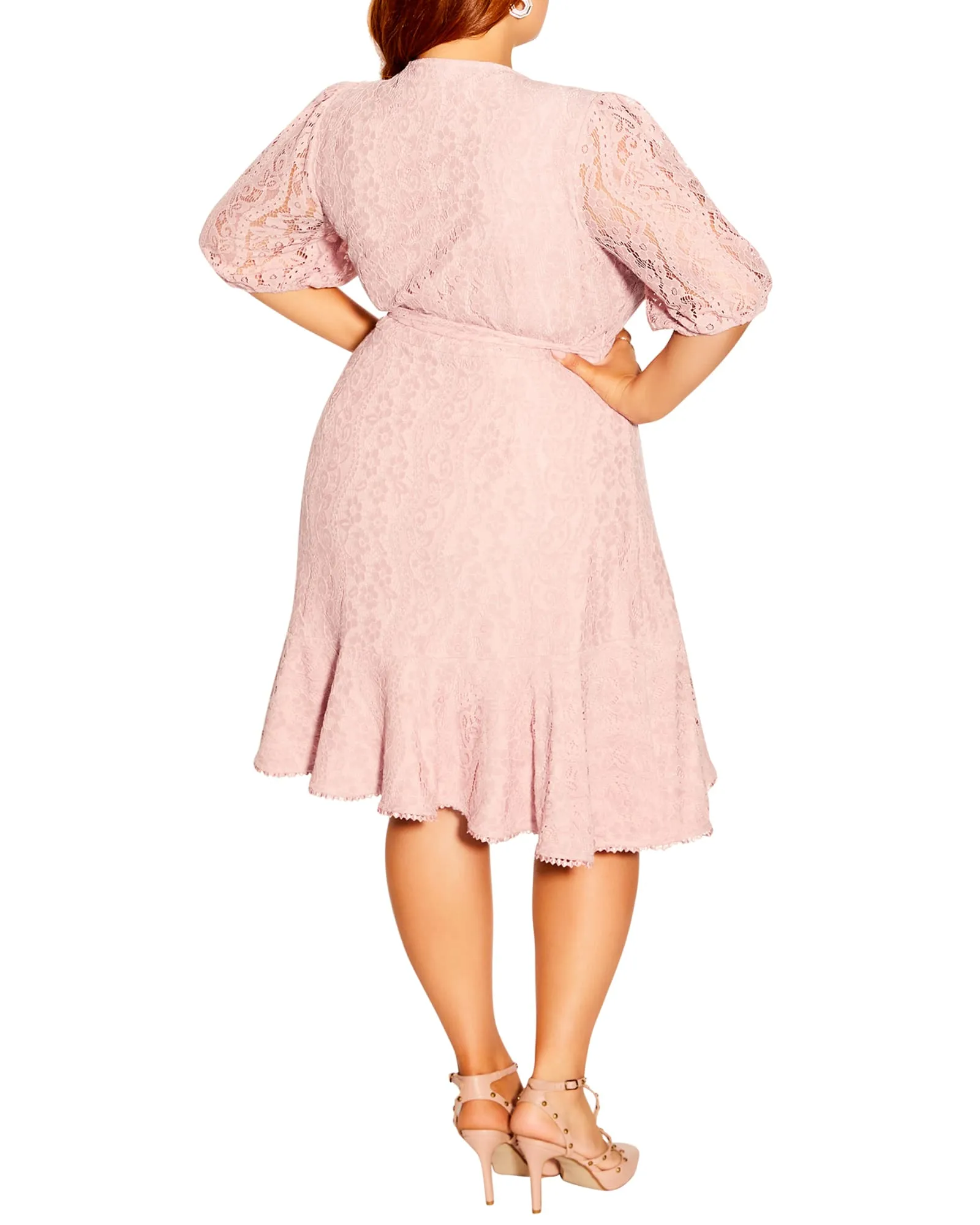 Sweetie Sleeve Dress | Pink