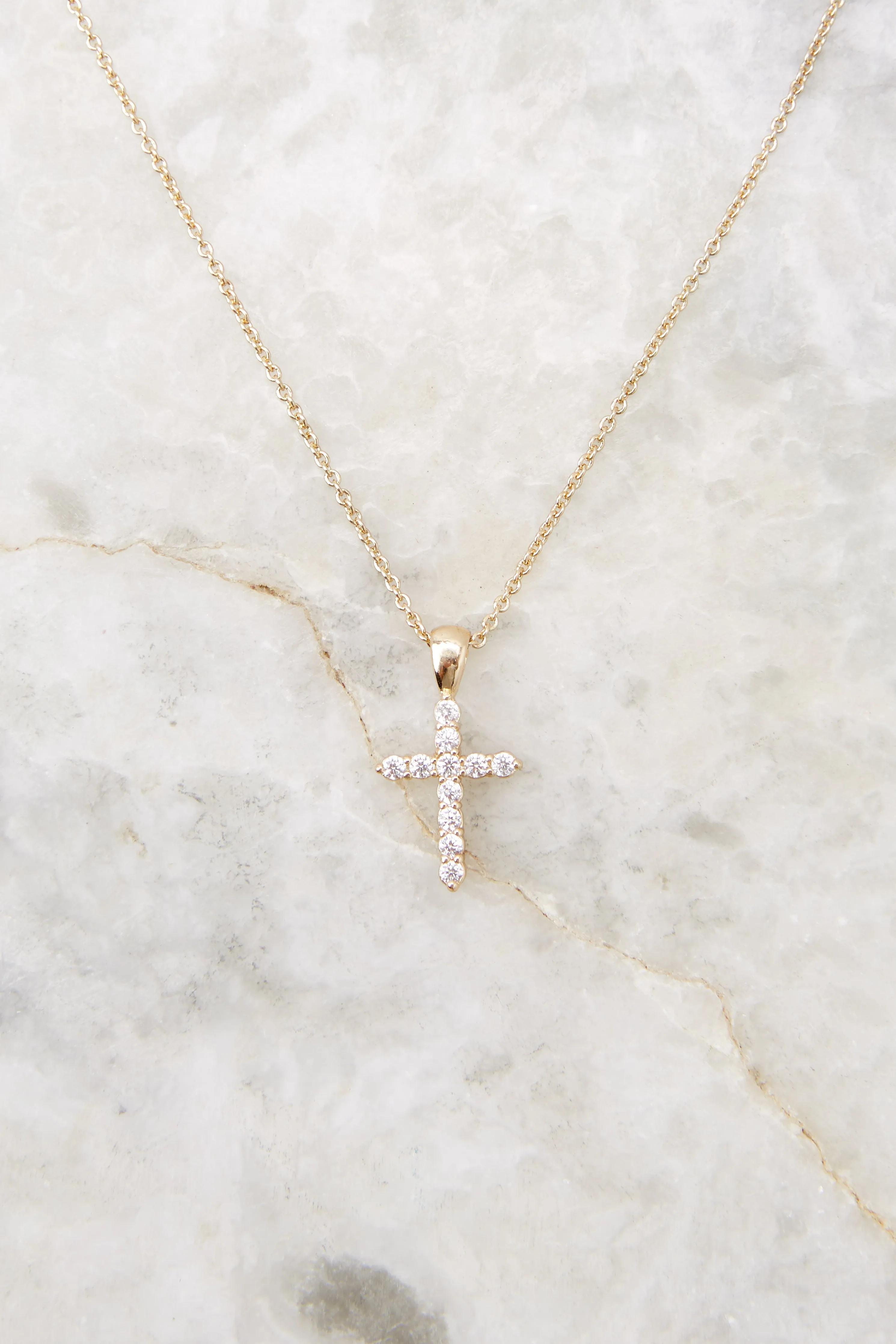 This Is A Promise Gold Necklace