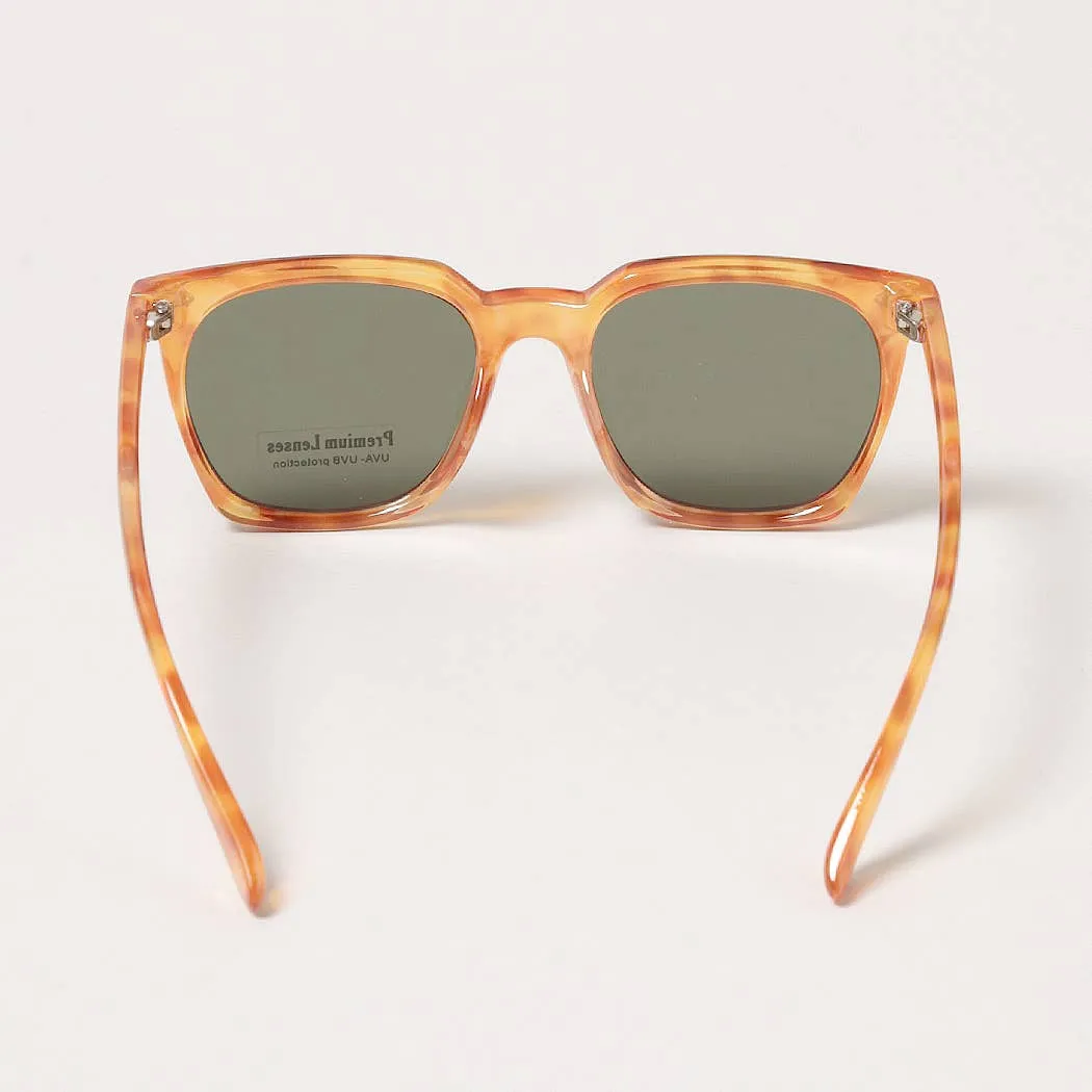 Tinted Rectangular Wayfarer Sunglasses