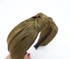 top knot headband, knotted headband, stylish headband for women