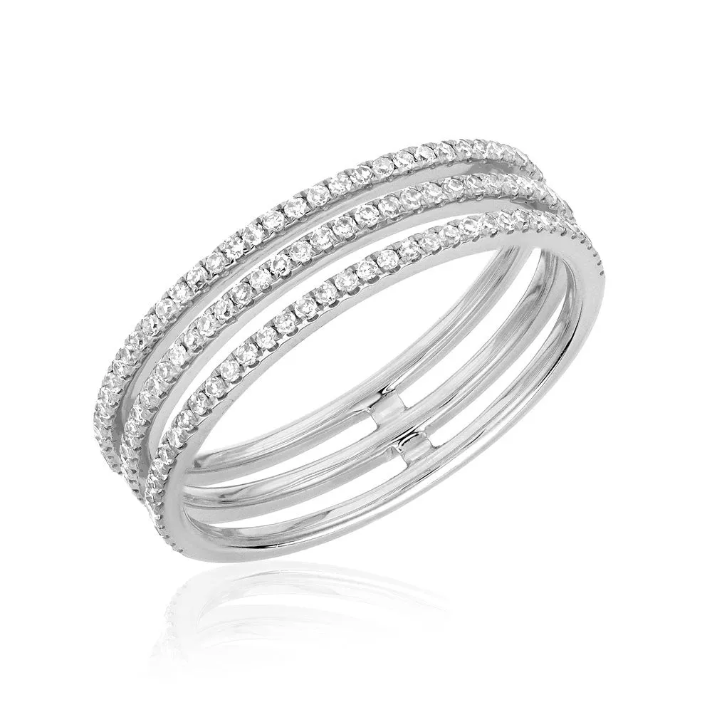 Triple Row Ring