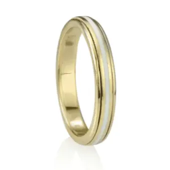 Virtue Yellow Gold Fidget Ring